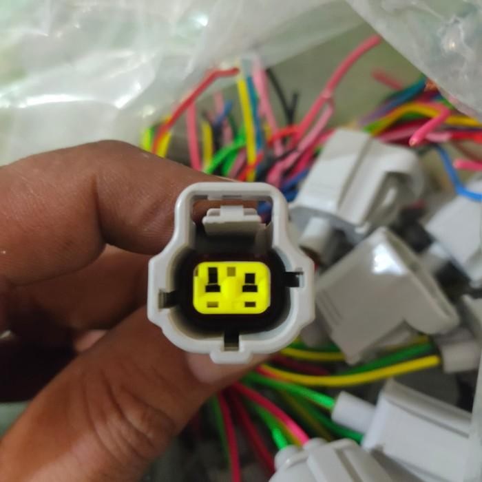 Soket Sensor Fuel Temperatur Kobelco Sk-200-8 Sk200-8 Baru