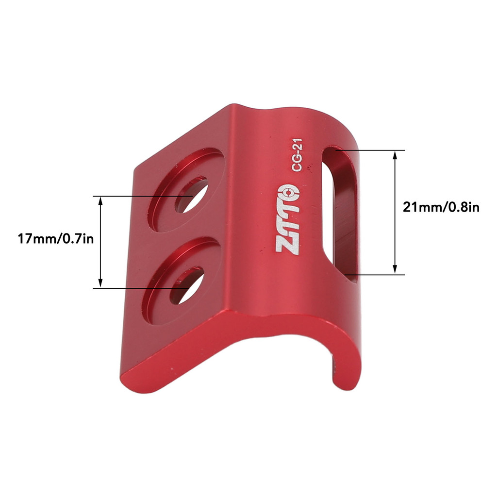 Bike Front Derailleur Hanger Aluminum Alloy Derailleur Mount Adapter Sturdy Stable Frame Gear Hook