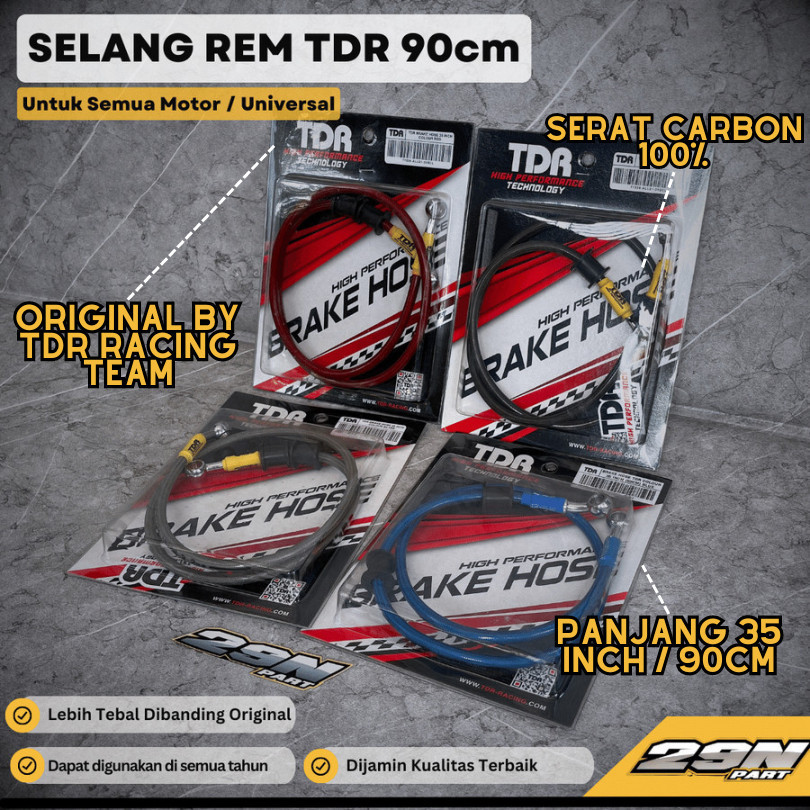SELANG REM TDR RX KING SELANG REM TDR CARBON 35 INCH / 90cm