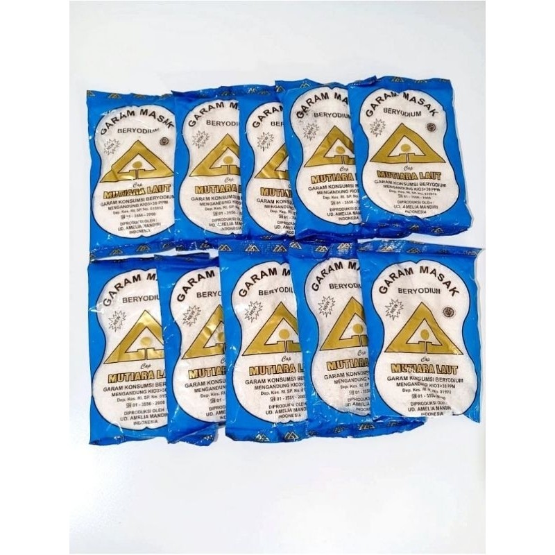 

Konter Makanan 80Pcs (2Ball) Garam Masak 100G /Garam Beryodium /Garem /Bumbu Dapur