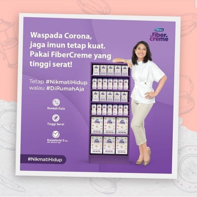 

Sensasi Lezat Fibercreme Foil Pack 1000Gr / Fiber Creme 1 Kg
