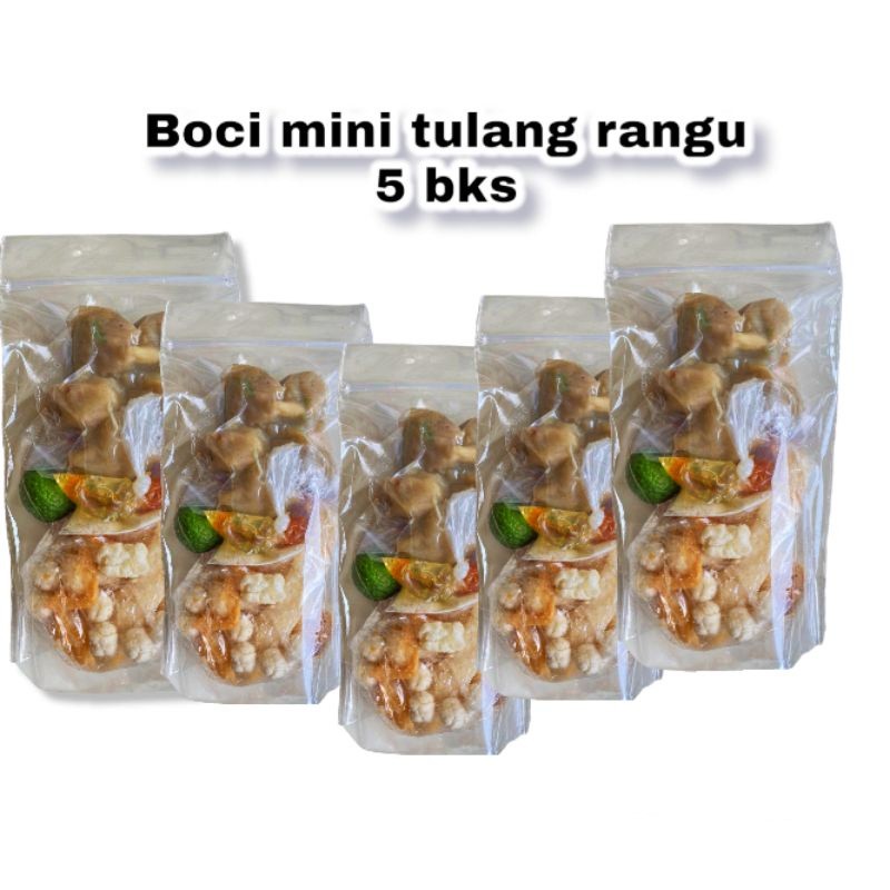 

Konter Makanan Baso Aci Tulang Rangu Mini 5 Bks - Bacita Food
