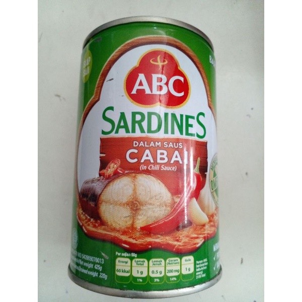 

Sensasi Lezat Abc Sarden Saus Cabai 425G