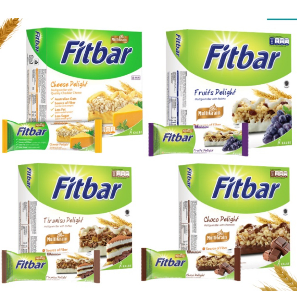 

Konter Makanan Fitbar Multigrain Box Isi 5