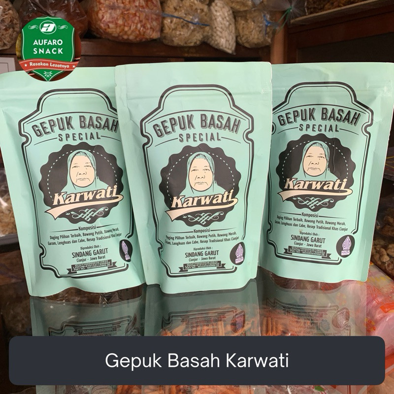 

Konter Makanan Gepuk Basah Spesial Karwati Halal Oleh Oleh Garut