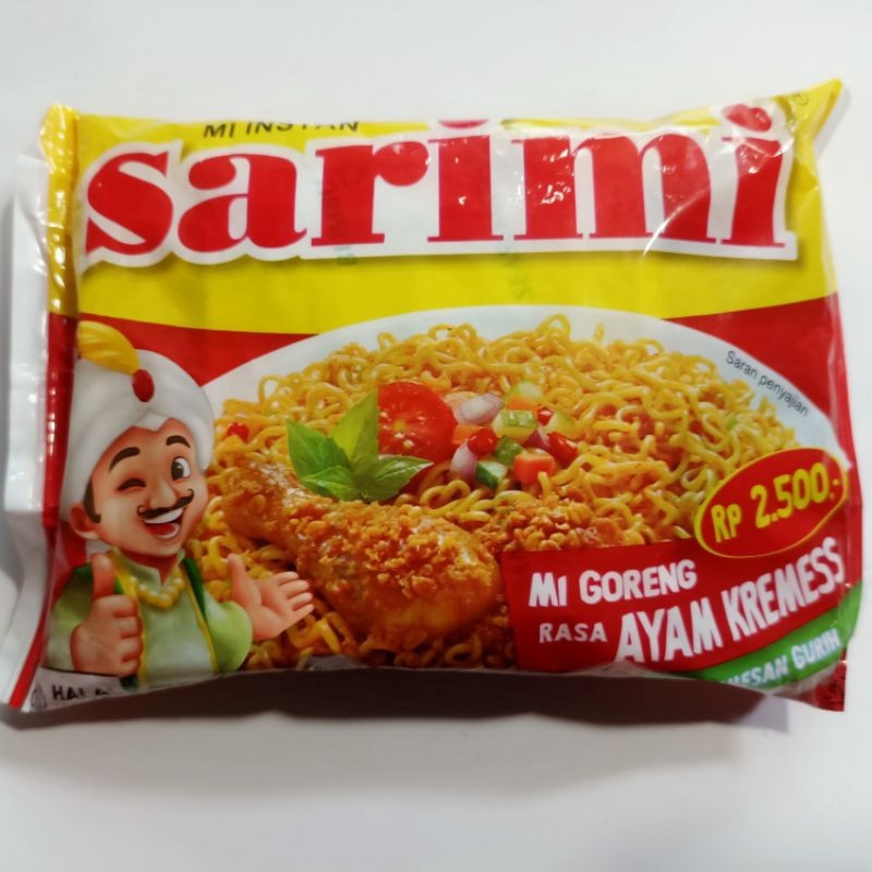 

Sensasi Lezat Mie Sarimi - Harga 16 Pcs/Bungkus Mie Sarimi Goreng Rasa Ayam Kremes - Mie