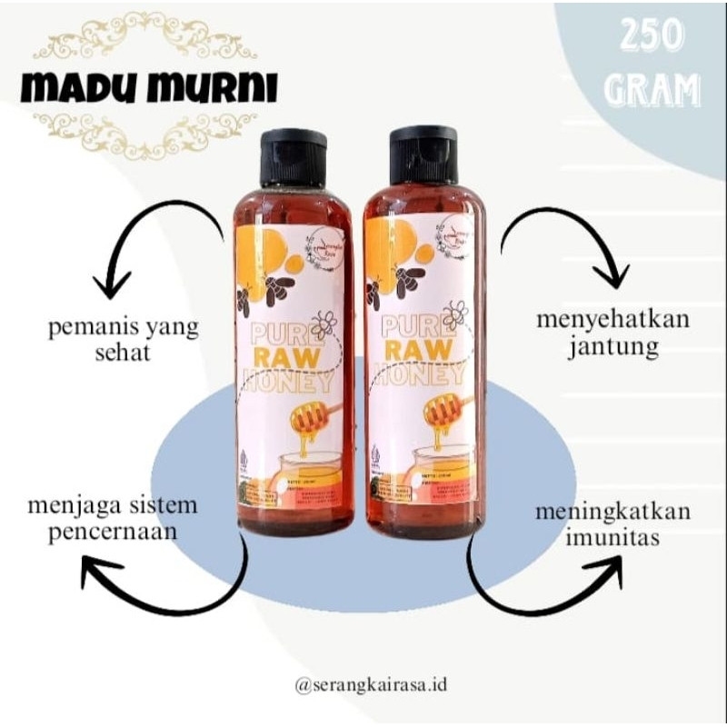 

Sensasi Lezat Madu Asli Multiflora 350 Gram