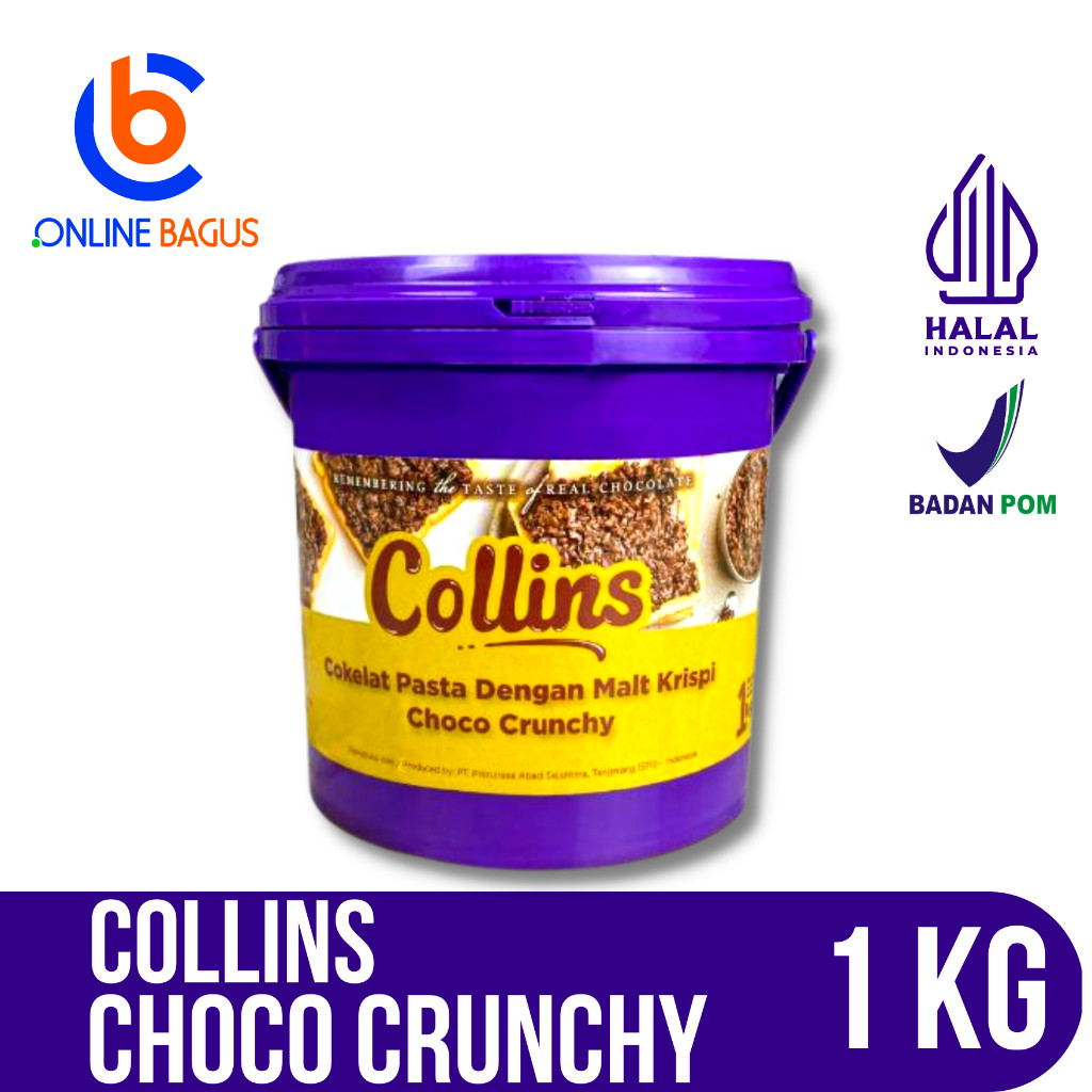 

Sensasi Lezat Collins Dip Glaze Choco Crunchy 1 Kg
