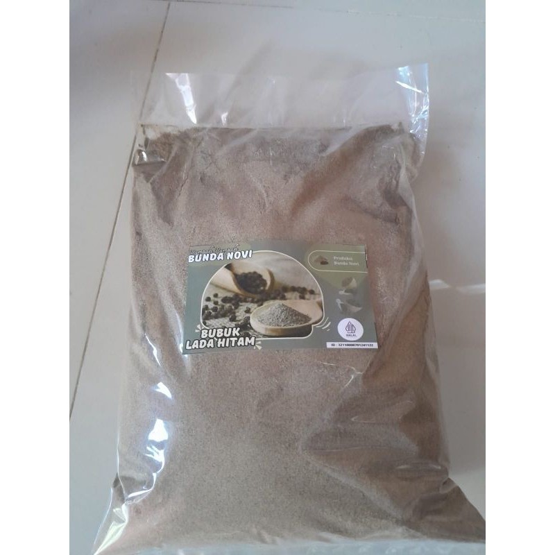

Sensasi Lezat Lada Hitam 1Kg/Merica Bubuk/Bubuk Lada Hitam Murni/Bubuk Rempah/Bumbu Dapur
