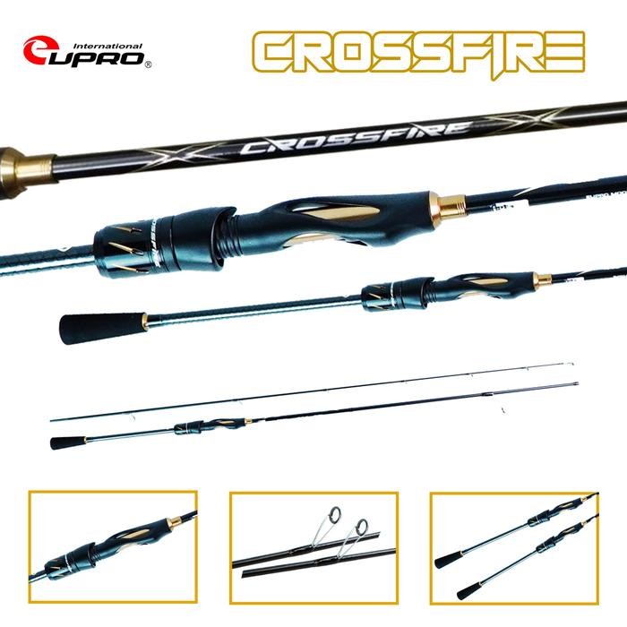 EUPRO Joran Pancing Spinning CROSSFIRE 662 - 702 Carbon Solid Material Graphite Lite 24 XSB Blank