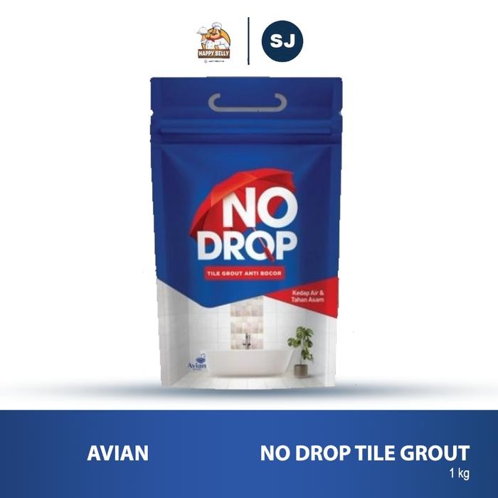 Semen Nat Keramik Anti Bocor 1Kg No Drop Tile Grout Kamar Mandi Bak Mandi Lantai Keramik Granit