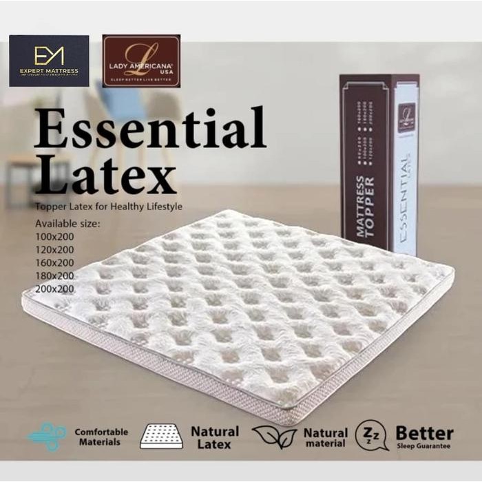 Latex topper Lady Americana Kasur Lantai
