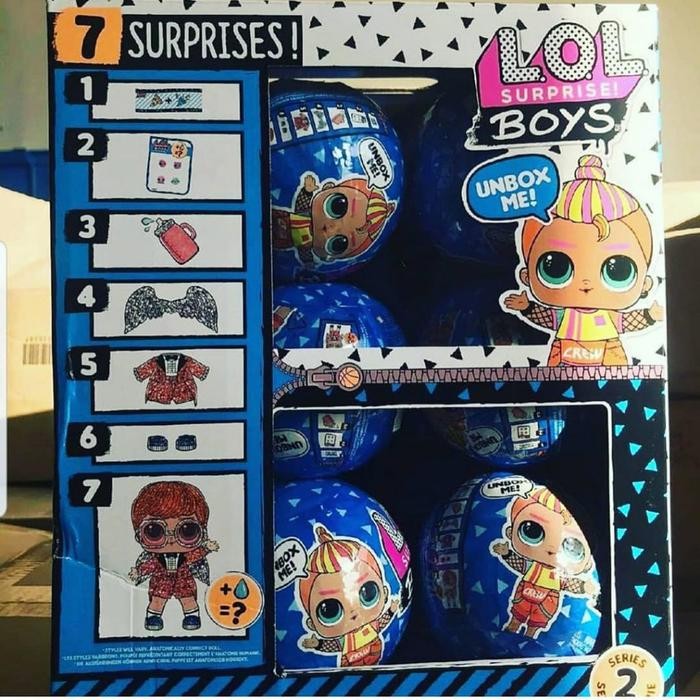 LOL SURPRISE BOYS - LOL SURPRISE BOY SERIES 2 ORIGINAL HASBRO