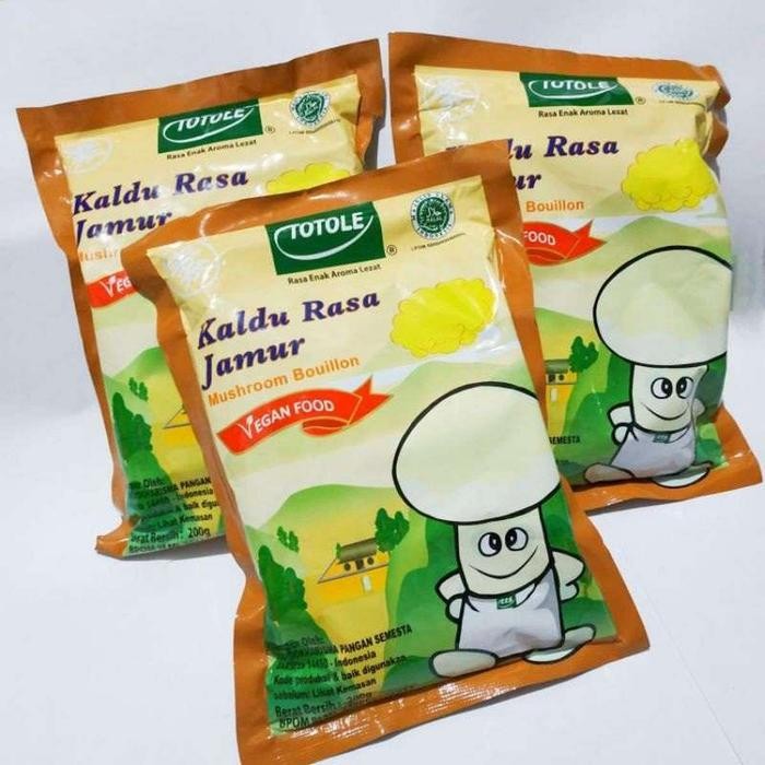 

3PCS Totole Kaldu Jamur 80gr / Kaldu MPASI Bayi / Penyedap Rasa Soup Ayam Instan non Msg New