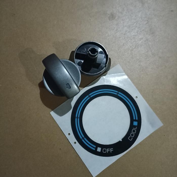 Asli.. Stiker Knop Ac Puteran Rush Terios Lama Original