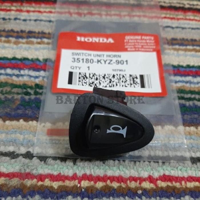 Asli.. Original Ahm Tombol Saklar Klakson Honda Beat Fi Blade 110 Pcx 150 Spacy Fi Supra X 125