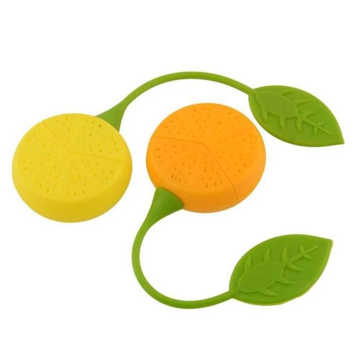 

Tea Strainer Infuser Lemon / Saringan Teh bentuk Buah Lemon PREMIUM