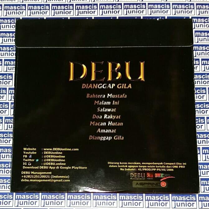 Masih Ada. Cd Debu Band - Dianggap Gila