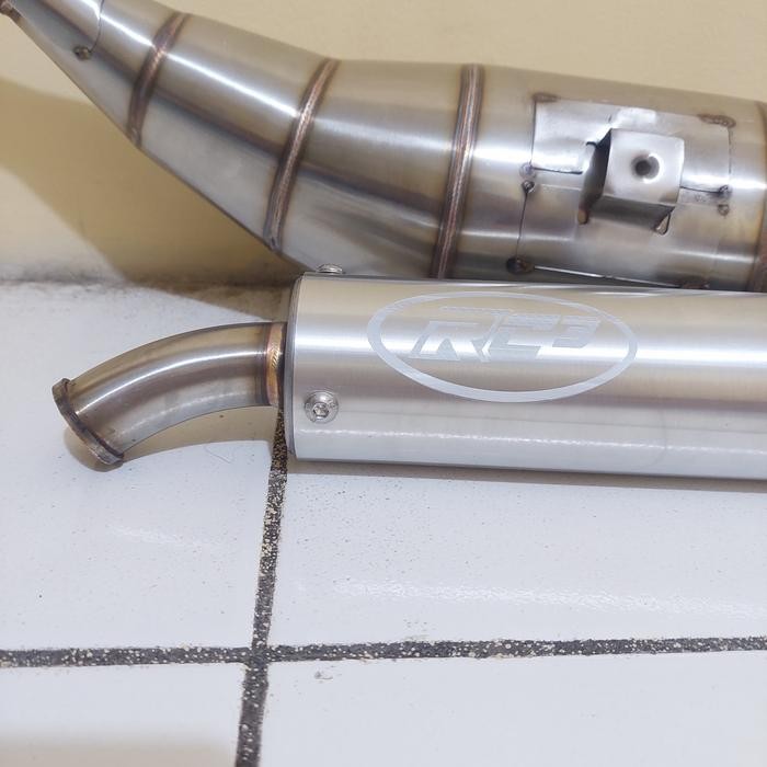 KNALPOT STAINLESS BUAT NINJA RR/ R UKURAN PERUT 39 SELENCER RC3 TERMURAH