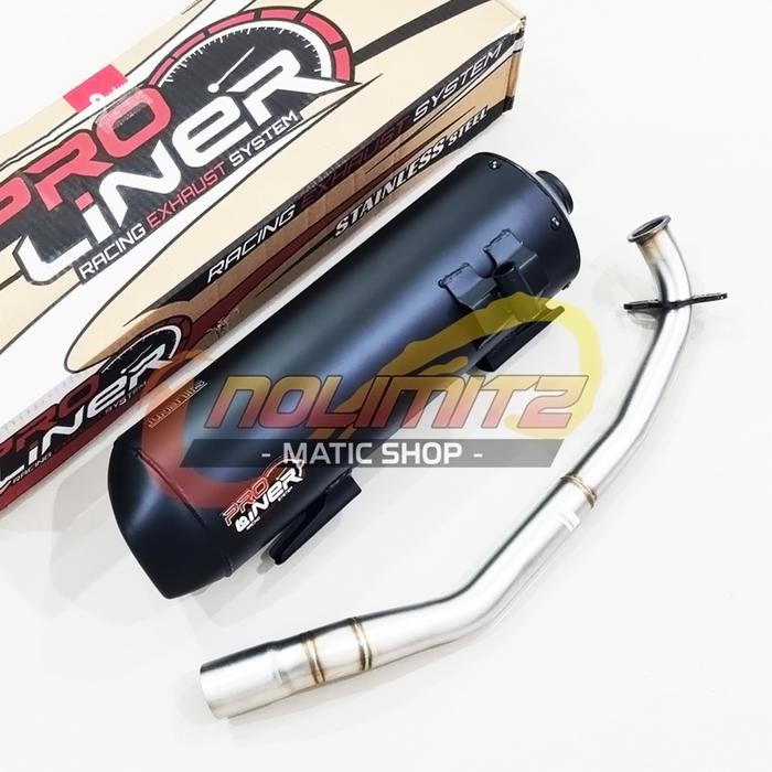 KNALPOT PROLINER PRO LINER NEO SILENT STANDAR RACING YAMAHA NMAX OLD
