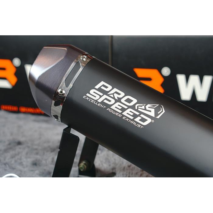 KNALPOT PROSPEED HONDA VARIO 150CC BLACK CNC FULLSYSTEM