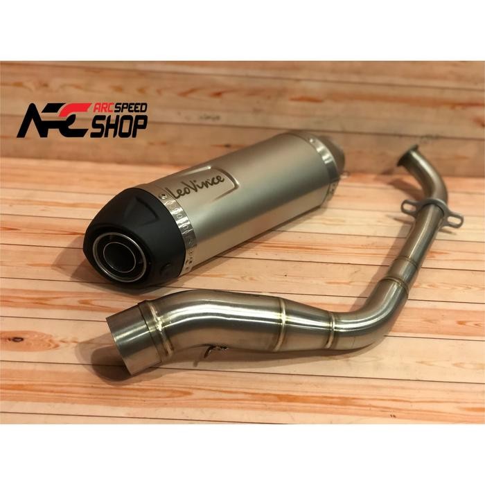 KNALPOT LEOVINCE LV ONE MINI VARIO 150 FULLSYSTEM TERMURAH