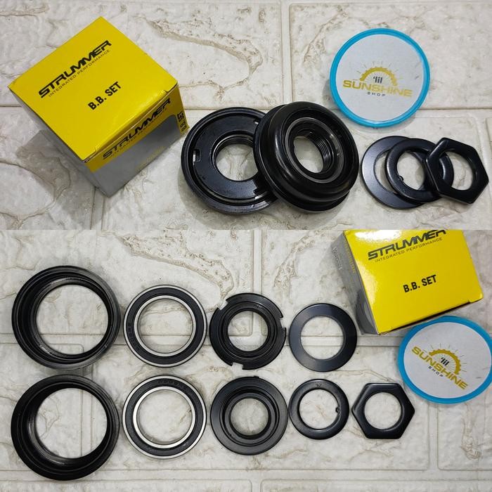 BB Set Kom Gear Tengah Bearing Mangkoan Crank Sepeda BMX 20 STRUMMER