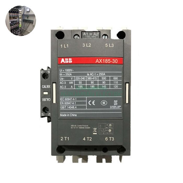 CONTACTOR / KONTAKTOR 3P 250A ABB 220V AX185-30 AX185 30