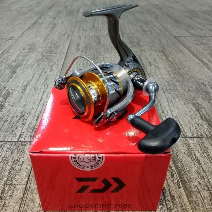 Galma jual rell rel ril rill Reel Pancing Daiwa Crossfire 3 3BI Berkualitas