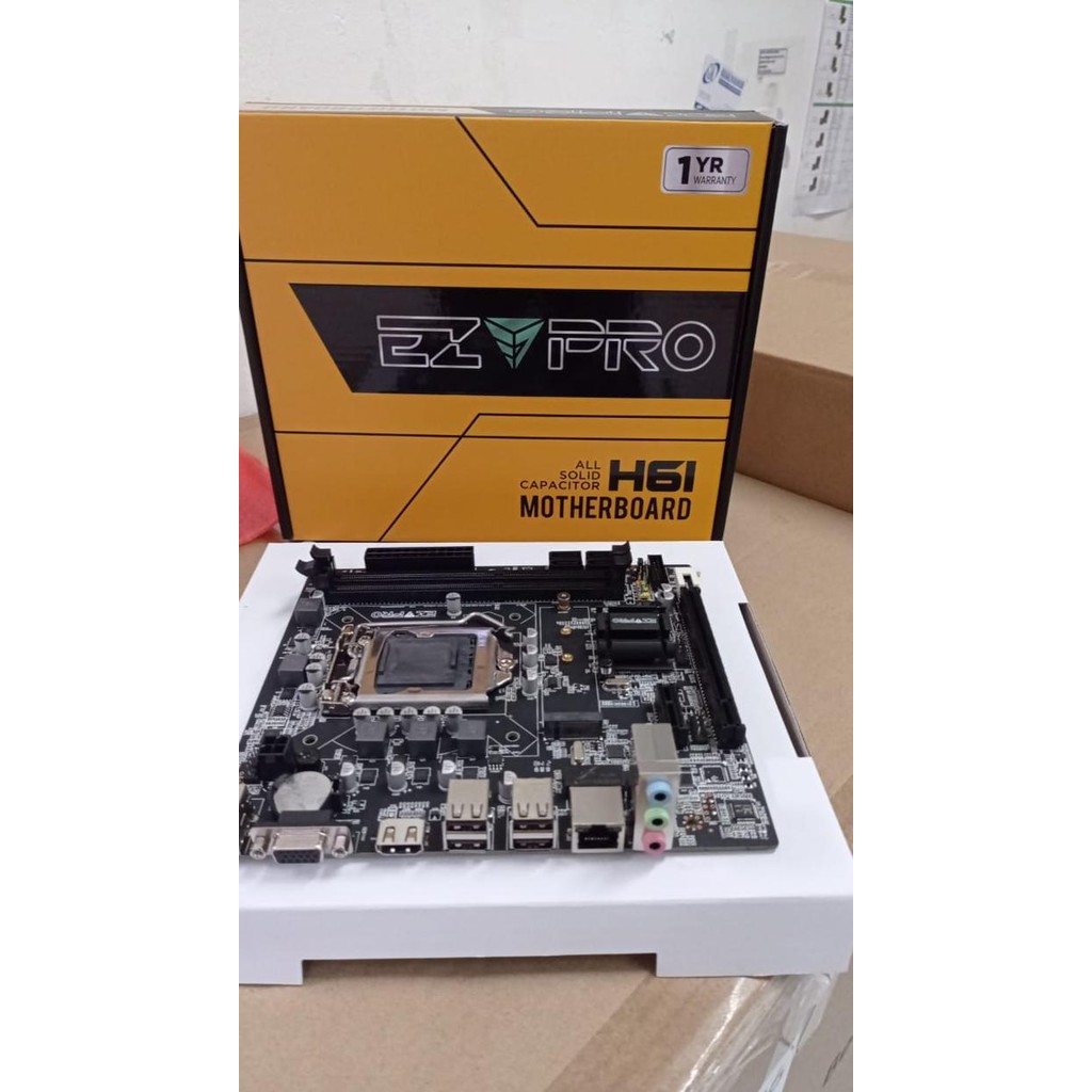 MOTHERBOARD EZPRO H61 / MAINBOARD H61 / MOTHERBOARD H61 SCOKET 1155 TERLARIS