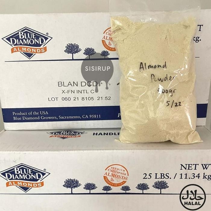 

500 GR Almond Powder 500 GR / Almond Bubuk New