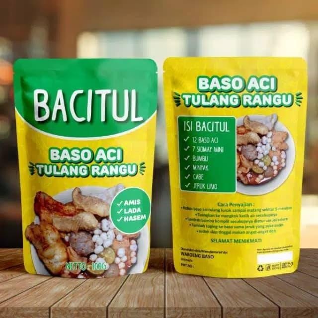 

Bakso aci tulang rangu BACITUL khas kota garut New