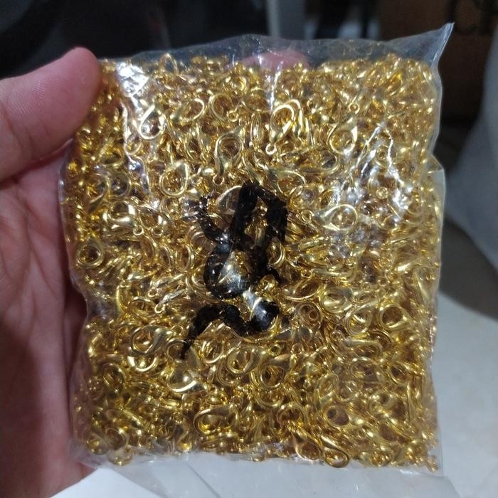

BAHAN KERAJINAN TANGAN KAITAN UDANG 12MM ISI 1.000PCS