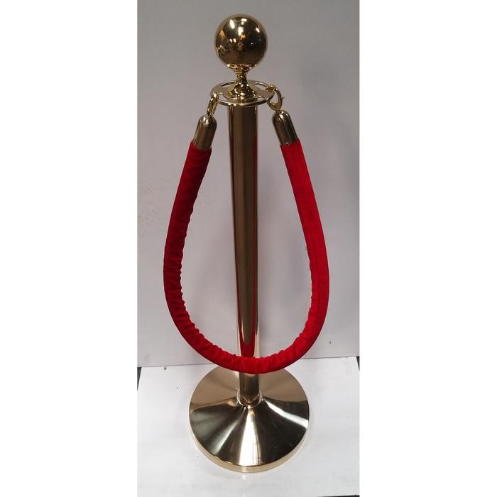 

TALI BLUDRU GOLD MERAH HOOK CAPIT CANTOL U/ TIANG ANTRIAN BLUDRU GOLD