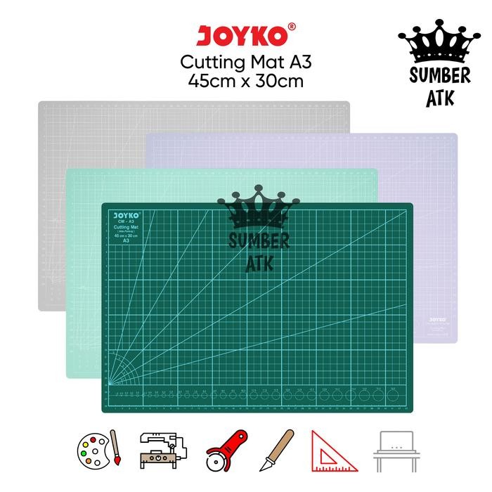 

CUTTING MAT ALAS POTONG JOYKO CM-A2 CM-A2CO CM-A3 CM-A3CO CM-A4 CM-A4CO