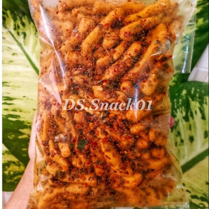 

Basreng kiloan Basreng stik pedas dan ori daun jeruk Baso goreng 1kg Organik Camilan Cemilan