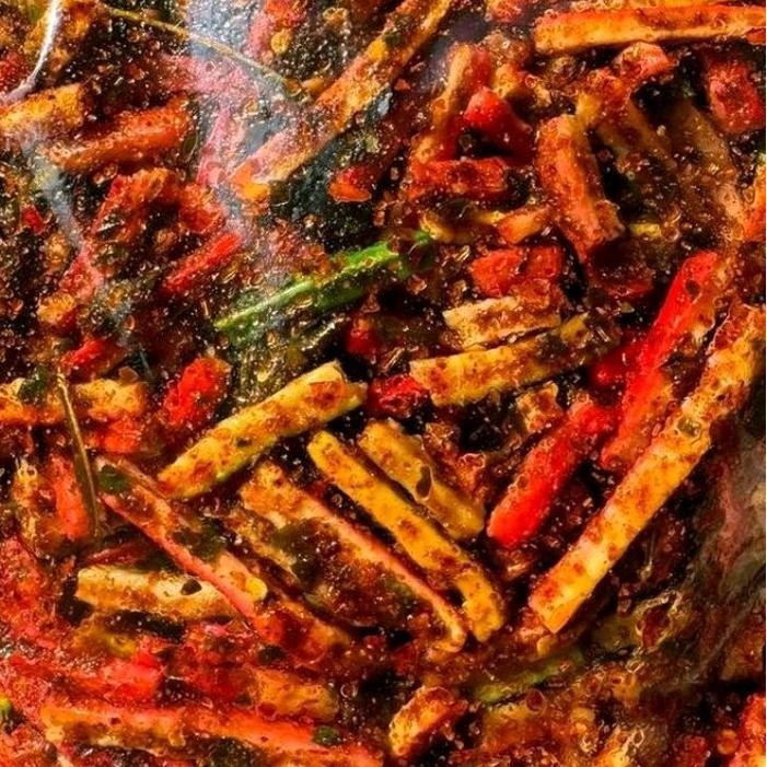 

seblak kerupuk jaat/ beton viral bumbu cikruh kemasan 1kg food cemilan snack pedas