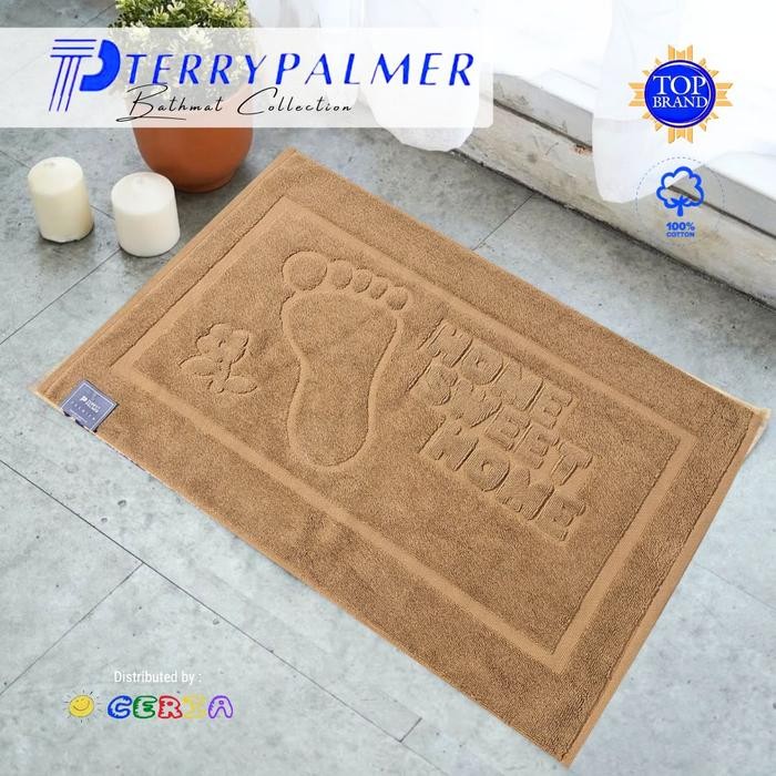 Baru Stok Keset Kamar Mandi Handuk Hotel Terry Palmer Putih Polos Uk.45x70
