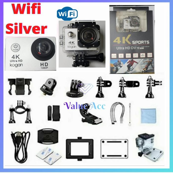 Kingma Kamera - Kamera Sport Wifi 4K Ultra Kogan- Sport Cam - Go Pro
