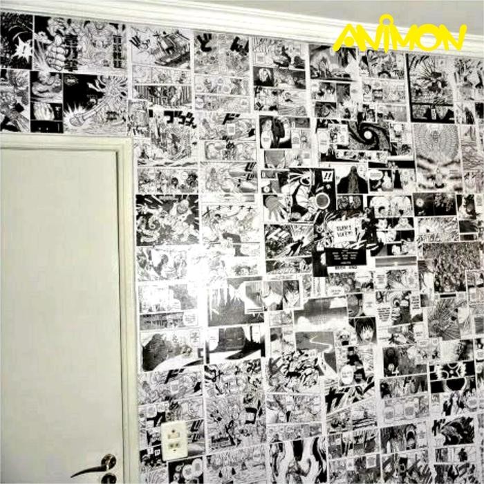 (Allthebest) Poster Manga Anime Dekorasi Dinding Aesthetic Wallpaper Collage Kit