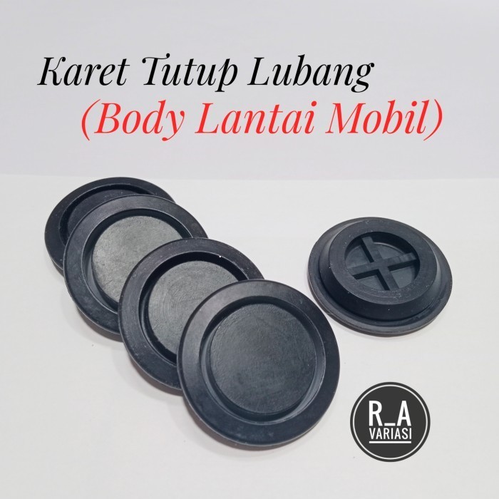 (Allthebest) Karet Tutup Lubang - Lobang Karet Tutup Body Lantai Mobil