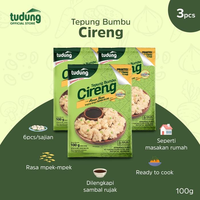 

Tudung Tepung Bumbu Cireng 100g Bundling 3pcs