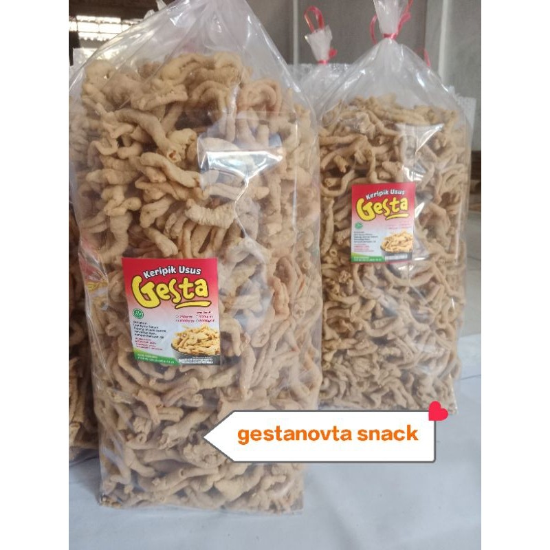 

Csp - promo 2kg 1(bal)keripik usus ayam free bublewrap & kaus