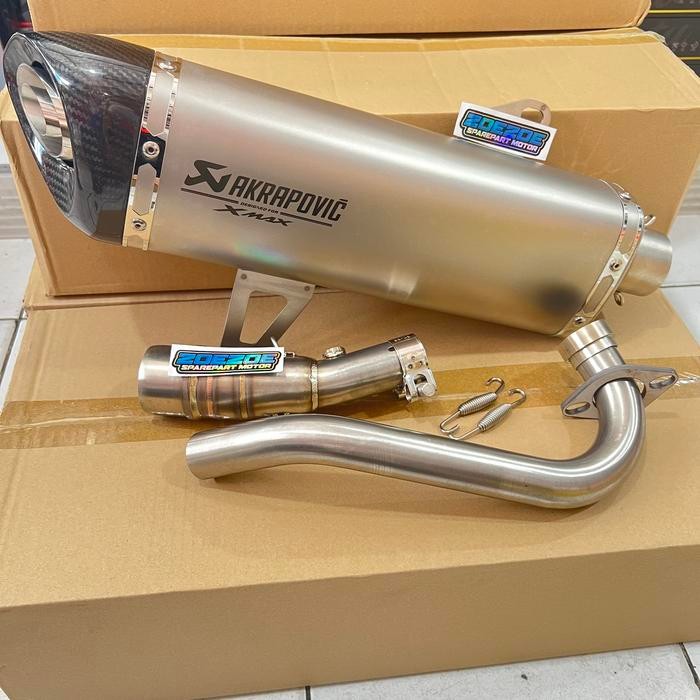 KNALPOT AKRAPOVIC XMAX 250 ORIGINAL THAILAND