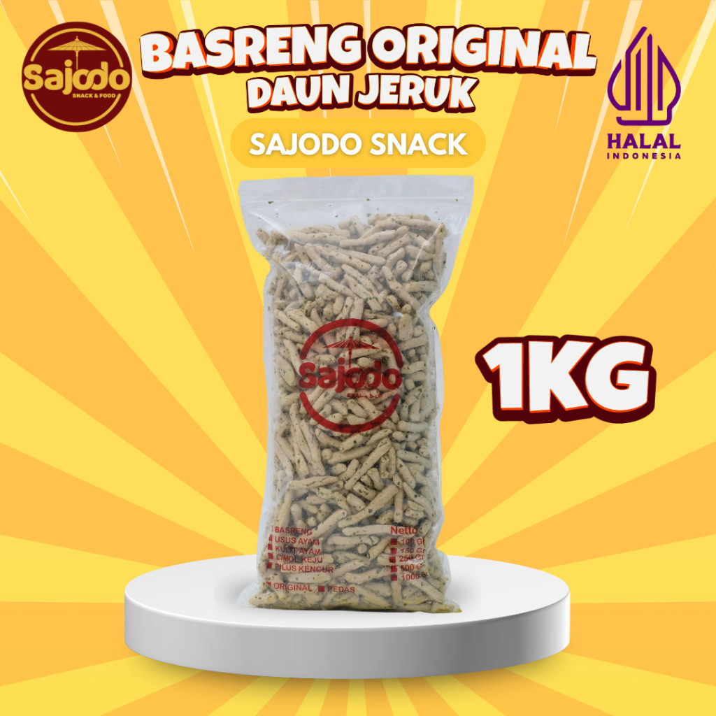 

Csp - [FLASH SALE] Basreng Ori Daun Jeruk 1 KG