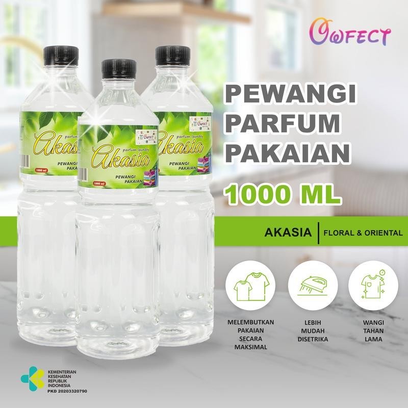 Parfum Laundry AKASIA Murah/Pewangi Pakaian Murah/Pewangi Laundry Murah/Parfum Pewangi Alami Laundry
