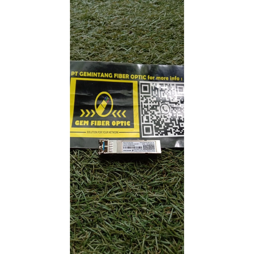 Terbatas Sfp+ 10G 10Km Ericsson Singlemode Transceiver Fiber Optic Lc Duplex