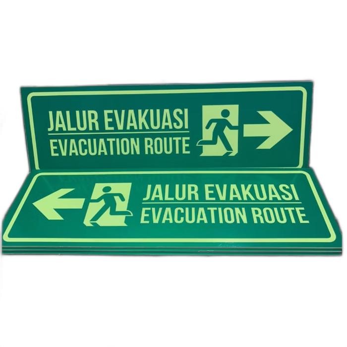 

Uta - Jalur Evakuasi Glow In The Dark 30Cm X 10Cm