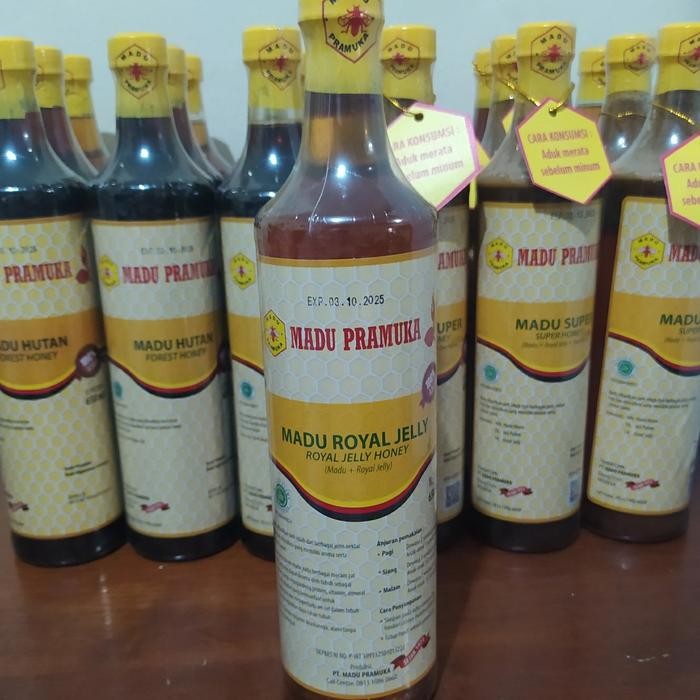 

Madu Pramuka Royal Jelly 650Ml