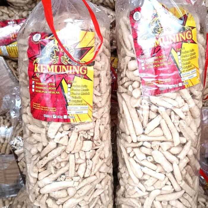 

Basreng Rasa Original Daun Jeruk 1kg Gurih Renyah Empuk